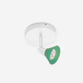 Single Light Ceiling Mount Low Voltage- Green