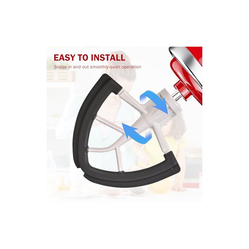 Batidor Flex Edge para batidora KitchenAid de 4.5/5 cuartos de
