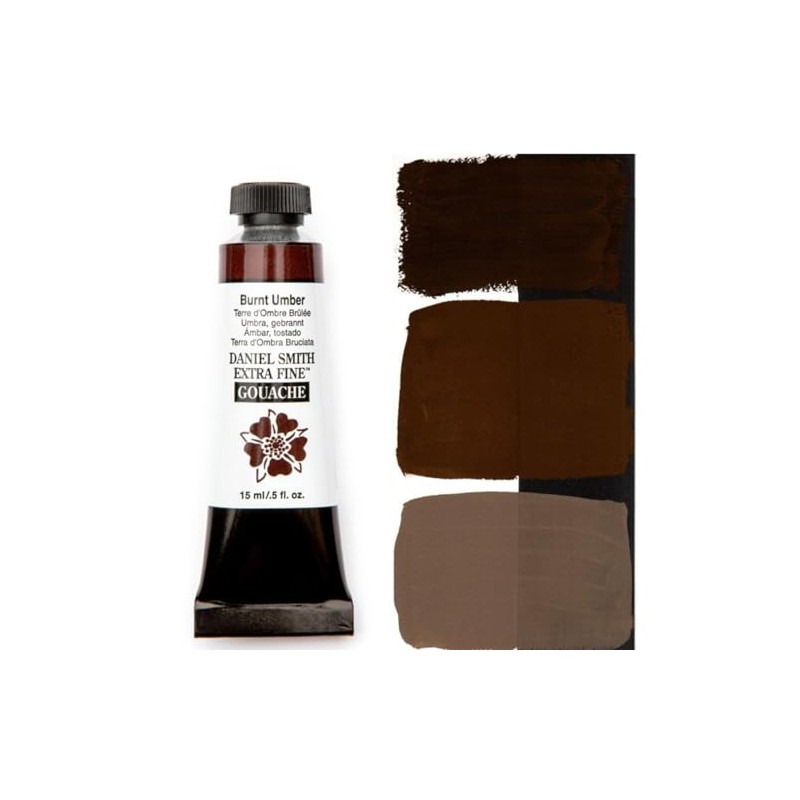Daniel Smith Pintura Gouache Extra Fino Burnt Umber S-1 15