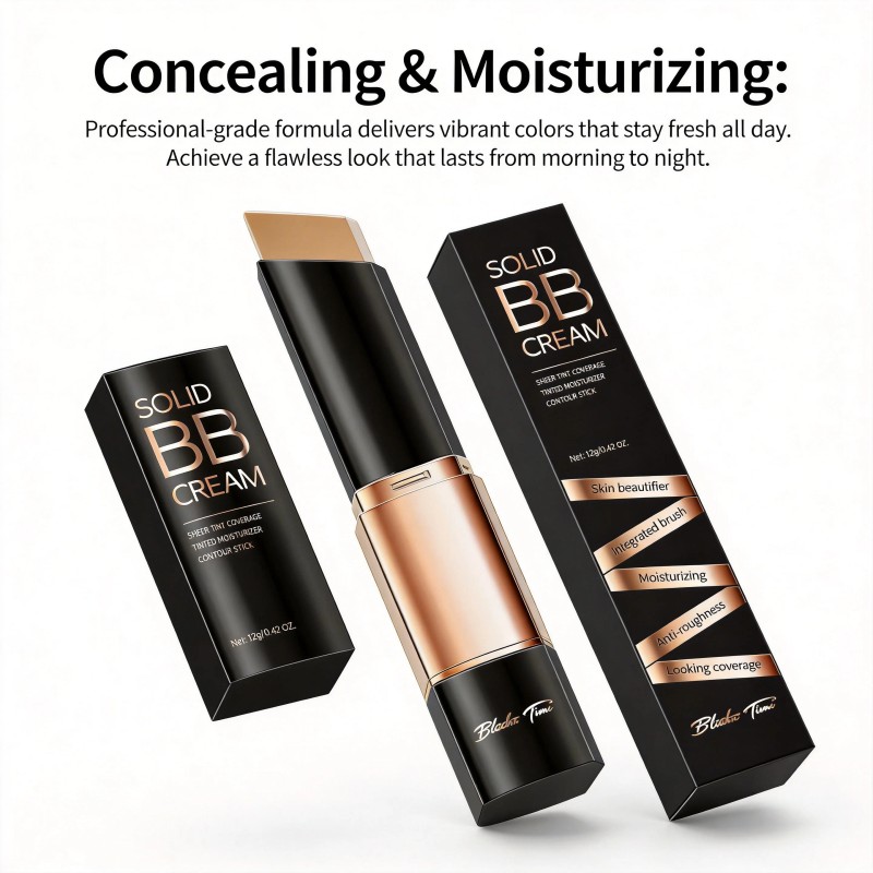 Long Lasting Waterproof Pearl Infused Concealer BB Cream Makeup Stick