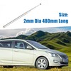 A ABSOPRO FM Radio TV 6 Sections Telescopic Antenna 2