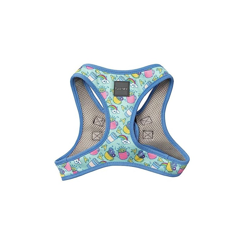 FuzzYard Wakey Wakey Step in Harness for Dogs (Small)