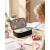 Fmeida Structured Pencil Case Pouch for Boys Back to School