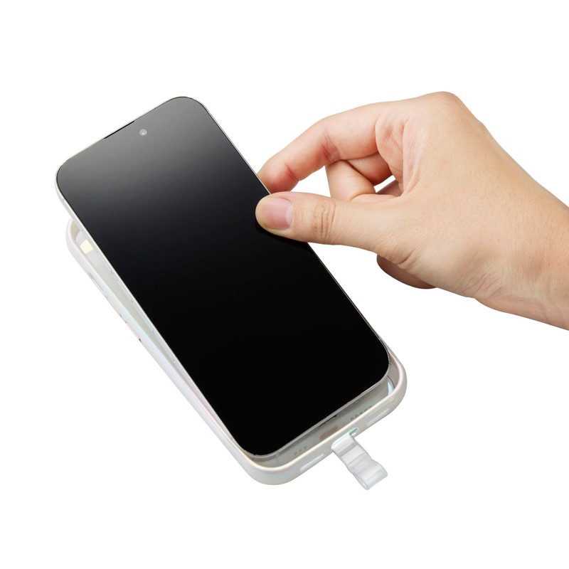 Elecom P-STHCRBU Smartphone Strap Holder Ring Holder Sheet Set of