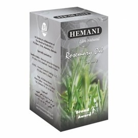 Hemani Rosemary Oil 30ml (1 Fl Oz) - 100% Pure Natural Rosmarinus Officinalis | Stimulating Hair & Scalp Oil | Herbal Oil for Hair Growth Support & Aromatherapy
