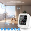 BIMOZ 7-in-1 Air Quality Monitor Indoor, Real-Time Air Quality Tester