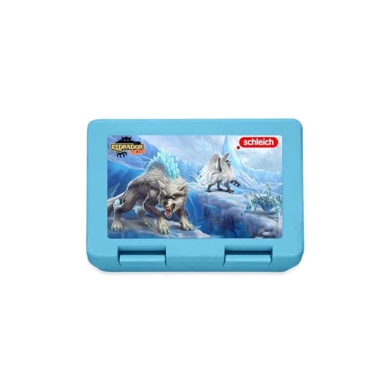 Spreadshirt Schleich Eldrador Ice World Fighters Lunchbox, One Size, Sapphire