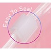 Gallon Slider Storage Bags- 100 Count, Featuring Expandable Bottom, Zero