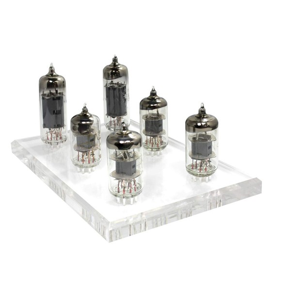 Acrylic 6J1/6K4 Vacuum Tube Display Stand, Compatible with 6 Pieces