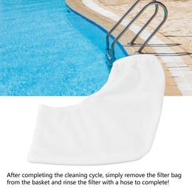 Pool Filter Bag, Handheld Rechargeable Pool Vacuum Replacement Reusable Filter Bag for AIPER for Pilot H1