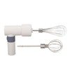 Electric Hand Mixer Warm White Cordless Rechargeable 2000mAh Battery Stainless