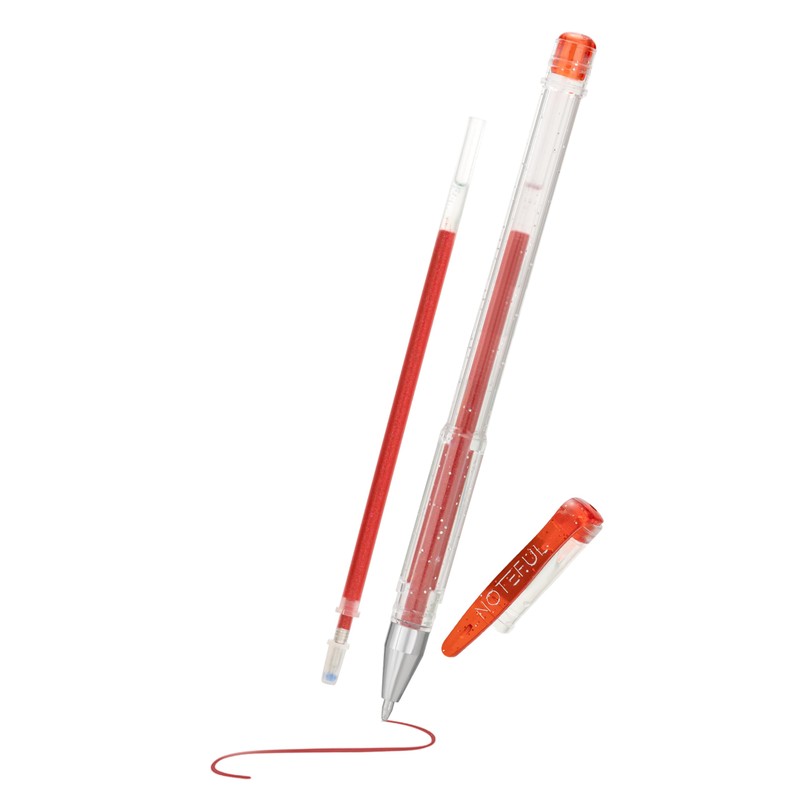 NOTEFUL Glitter Gel Pen Set – Smooth, Vibrant Ink for