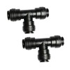 John Guest 12mm Push fit Equal tee **2 Pack**
