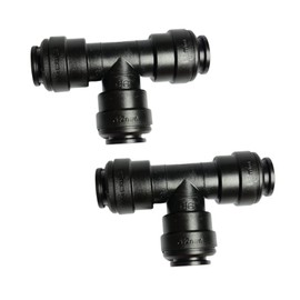 John Guest 12mm Push fit Equal tee **2 Pack**