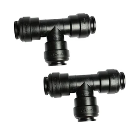 John Guest 12mm Push fit Equal tee **2 Pack**