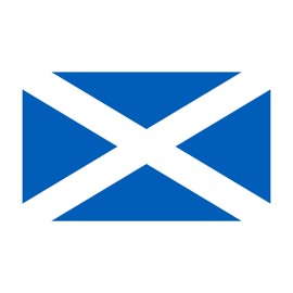 NYANDELMO ND-0162-R06-SCO World Flag Grommet Flag 35.4 x 59.1 inches (90 x 150 cm) Scotland Pole Mount Metal Hole