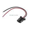 ECSiNG 2 x 2 Pin Sensor Connector Plug 3B0972702 1J0971972