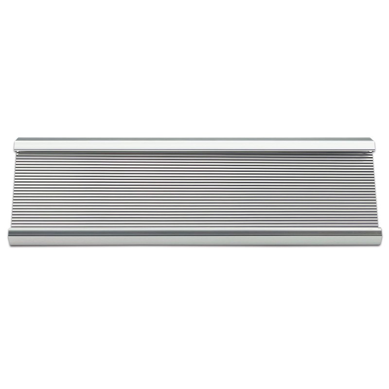 10 Pack 2" x 8" Aluminum Desk Name Plate Holder,