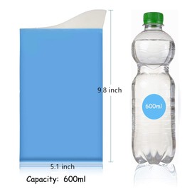 Joy Depot Gels Instantly Urine Bags Travel Pee Bags Personal Care Living Aids for Unisex Adult Elder Kids in Holidays Travel Emergency, Blue Pack of 12