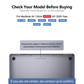 LHM A2337 Screen Replacement for MacBook Air 13.3" M1 2020 (EMC 3598 MGN63 MGN93 MGND3 MGN73 MGNA3 MGNE3) 2560x1600 Full LCD Display Assembly with Fix Kit (A2337-Rose Gold)