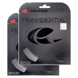 Solinco Confidential Tennis String - 2 Pack - 16 (1.30)