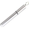Silver Pocket Toothpick Holder Keychain,Waterproof Mini Toothpick Box Container Lightweight