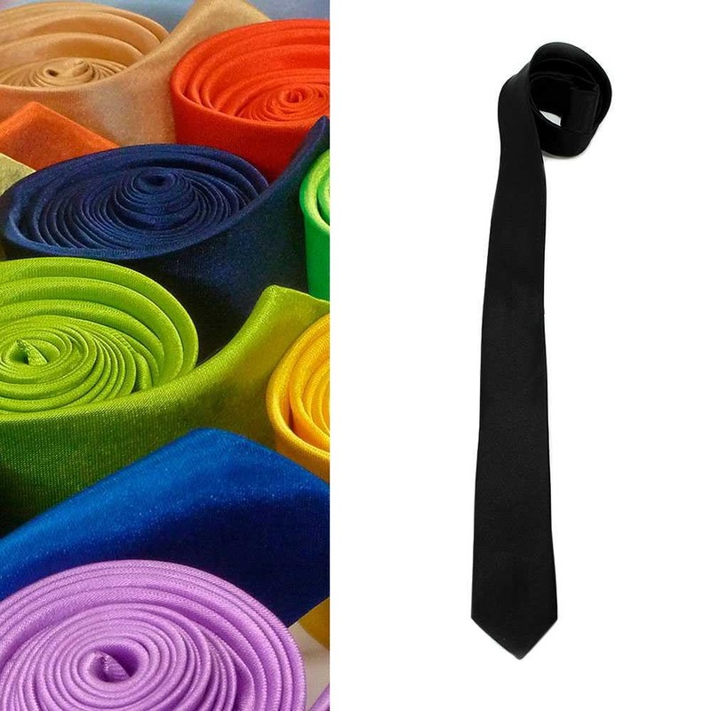OcioDual Men's Tie Wedding Confirmation Slim Tie Retro Business Tie