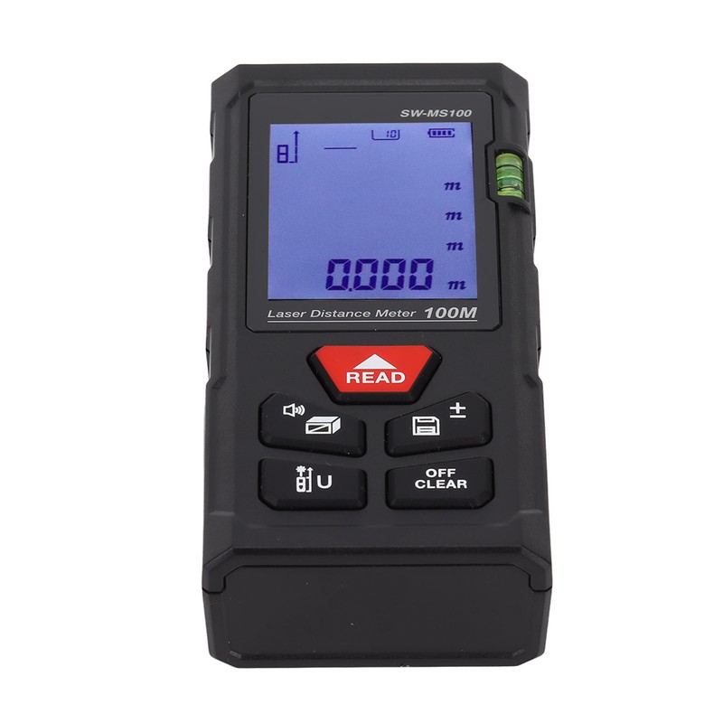 Handheld Infrared Laser Distance Meter Rangefinder High Accuracy Range Measuring