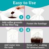 100 Pcs Commercial Cold Brew Coffee Filter Bags Fit for
