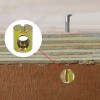 FixtureDisplays 10PK M6 X 10mm Cross Hole Nuts Barrel Nuts