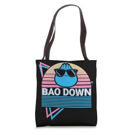 Funny Dim Sum Bao Retro Bao Down Tote Bag