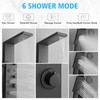 BWE Rainfall Waterfall Shower Tower Panel System 5 Massage Body
