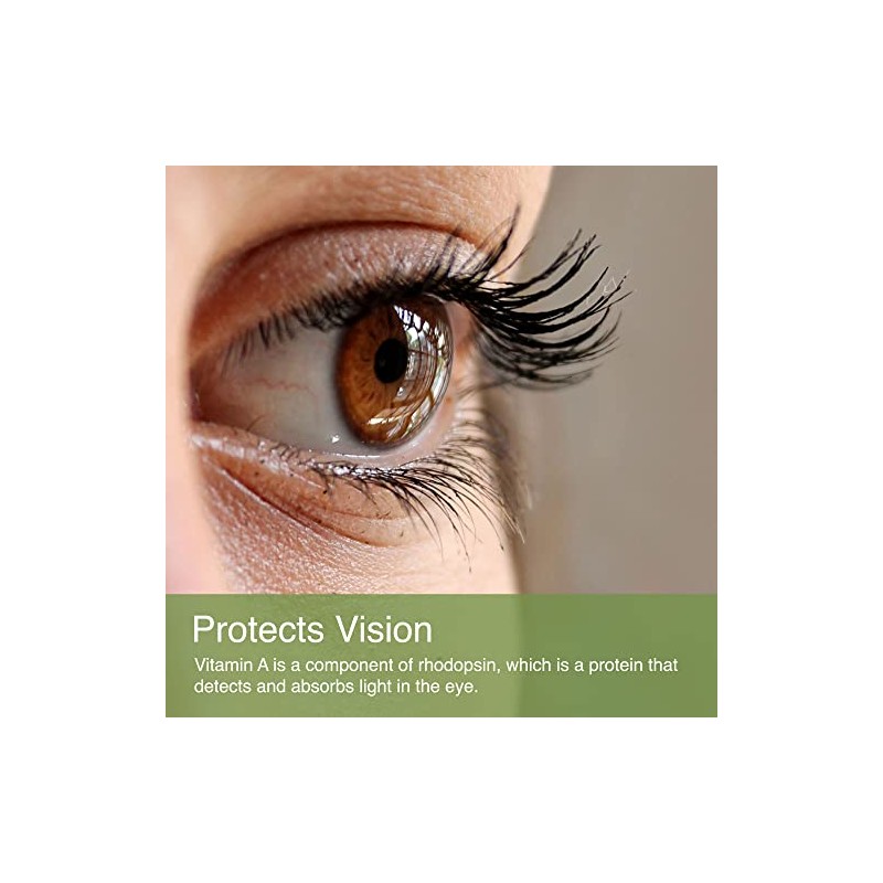 Vitamin A Tablets 10,000IU | High Strength for Skin, Eyes