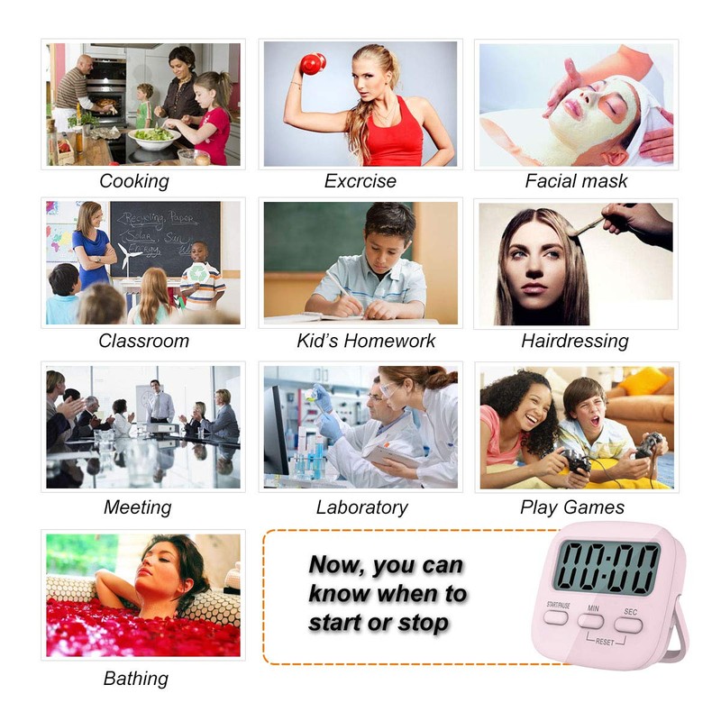 Kitchen Timer, 2 Pack Digital Kitchen Timers [ 2020 Version