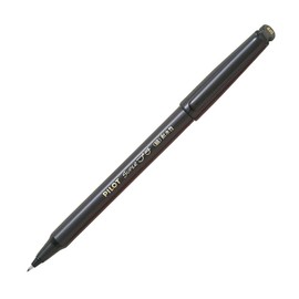 Pilot SEG-100F-10B Super Petite Sign Pen, Fine Point, Black, 10 Pens