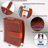 MATADOR Real Leather Women’s Wallet, 3622, RFID Protection, Numerous Card