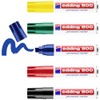 edding 800 Permanent Markers - Multicoloured - 5 Pens -