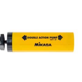 MIKASA SOFT-AP Y Manual Air Pump Hand Pump for Vinyl Balls, Yellow