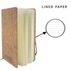 Myga Notebook Journal with Cork Cover - Eco-Friendly A5 Travel