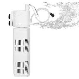 The fish tank filter is suitable for 80-160 gallon aquariums, filtering/oxygenating/water circulation. Built-in biochemical filter cotton