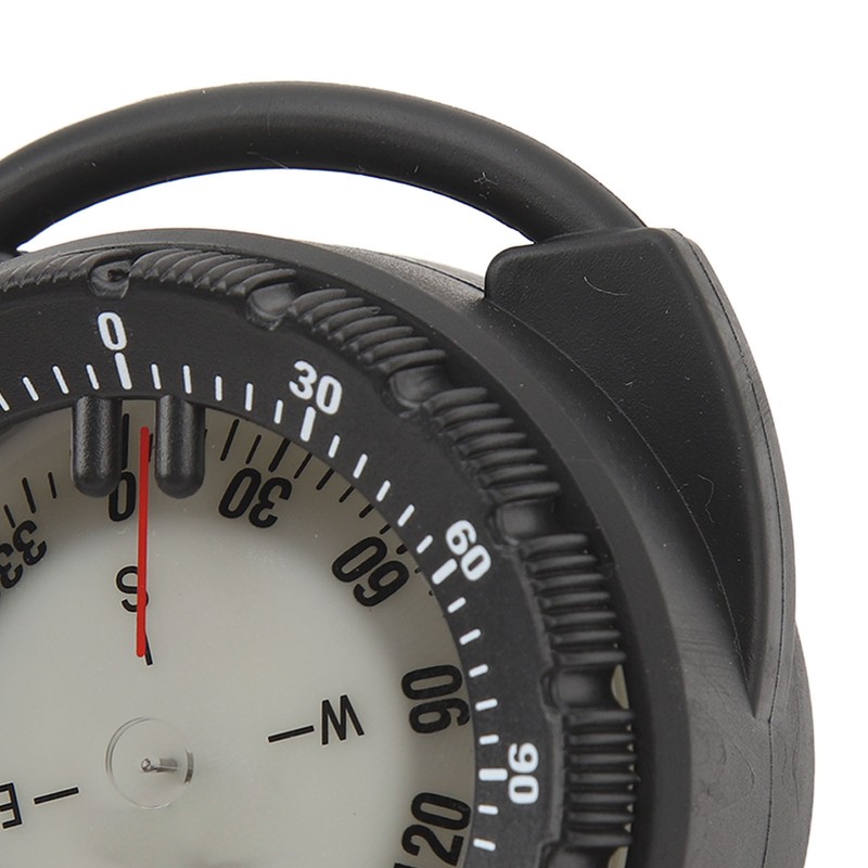 50M Underwater Diving Compass Luminous Magnetic Waterproof Pipe Clamp Diving