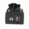 Aux Extension Mount Dash,Car Boat Dash Flush Mount USB Port