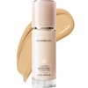 CARSLAN Lasting Moisture Foundation, 24H Longlasting Medium Coverage Dewy Finish
