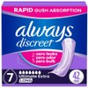 Always Discreet Adult Incontinence Pads for Women, Ultimate Extra Absorbency,