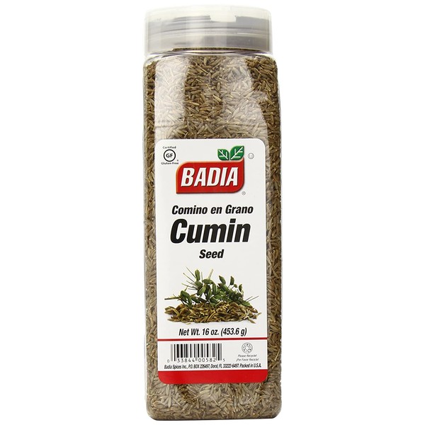 Badia Cumin Seed Whole, 16 Ounce