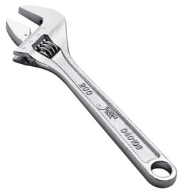 Jetech 8-Inch Adjustable Wrench - Professional Heavy Duty Chrome Vanadium Steel Shifter Spanner with Inch/Metric Scale Wide Caliber Opening