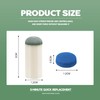Pool Cue Tips Replacement Kit 20 Pack Durable Hard Leather