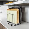 Mythco Kitchen Cabinet Cutting Board Organizer, Cookie Sheet Storage Rack,Cabinet
