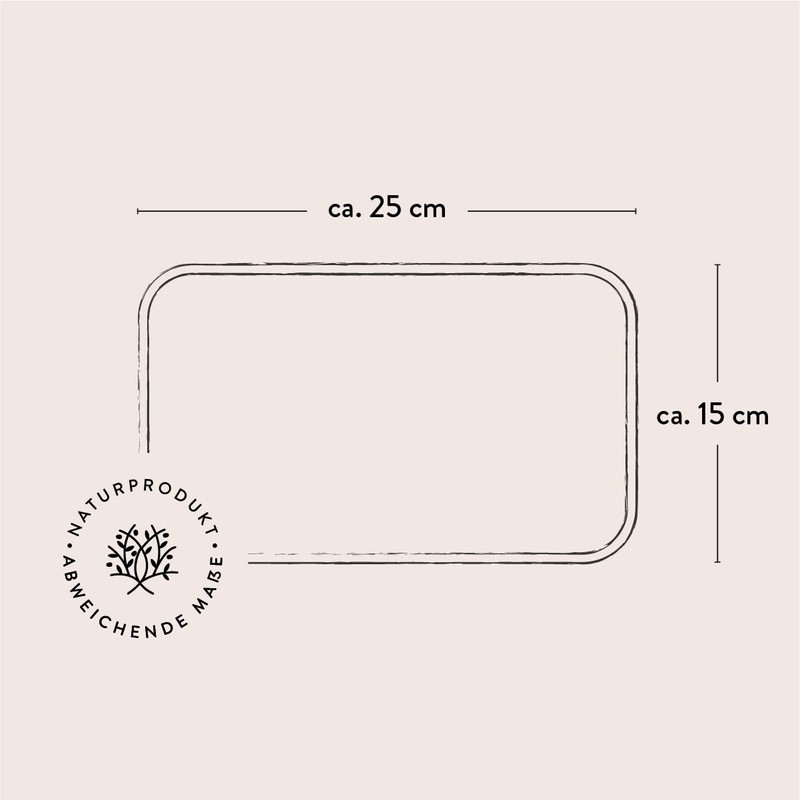 Wooden Cutting Board - Chopping Board - 25cm