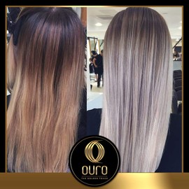 Ouro Toning Shampoo (Matizador) for blonde & silver hair 8.45 oz